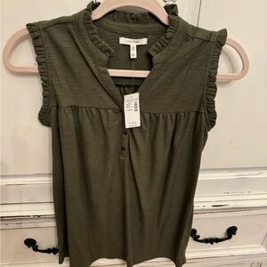 NWT Olive green size extra small women’s top
